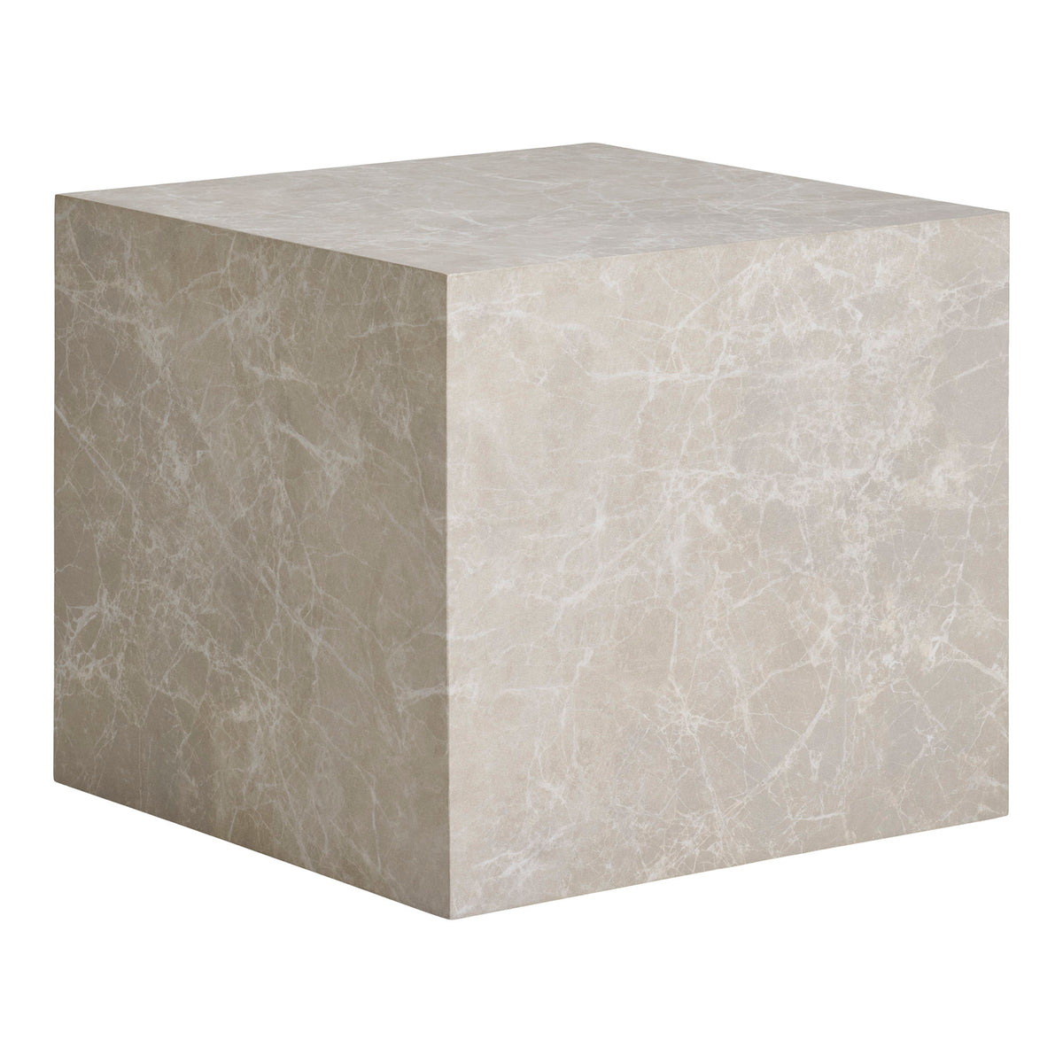 Bergamo – Soffbord i marmorlook, 2-pack