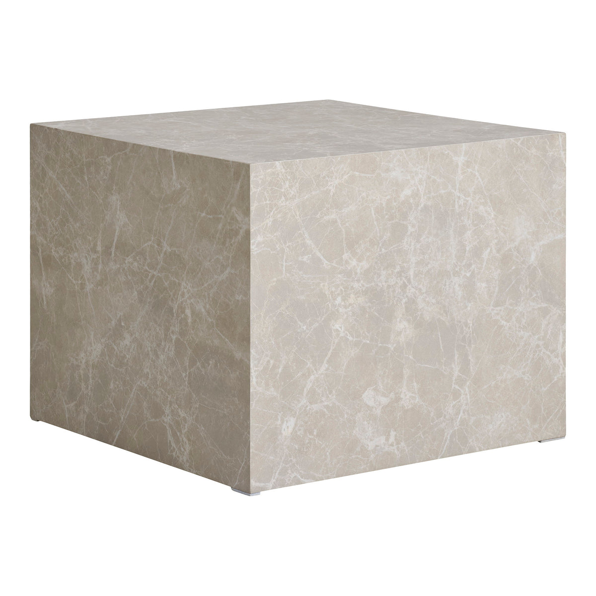 Bergamo – Soffbord i marmorlook, 2-pack