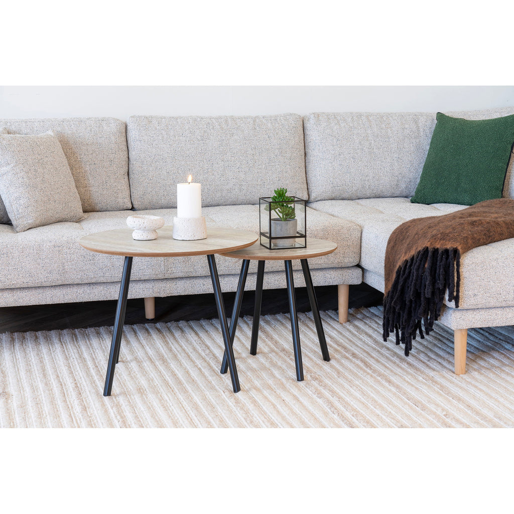 Aalst – Soffbord i travertinlook