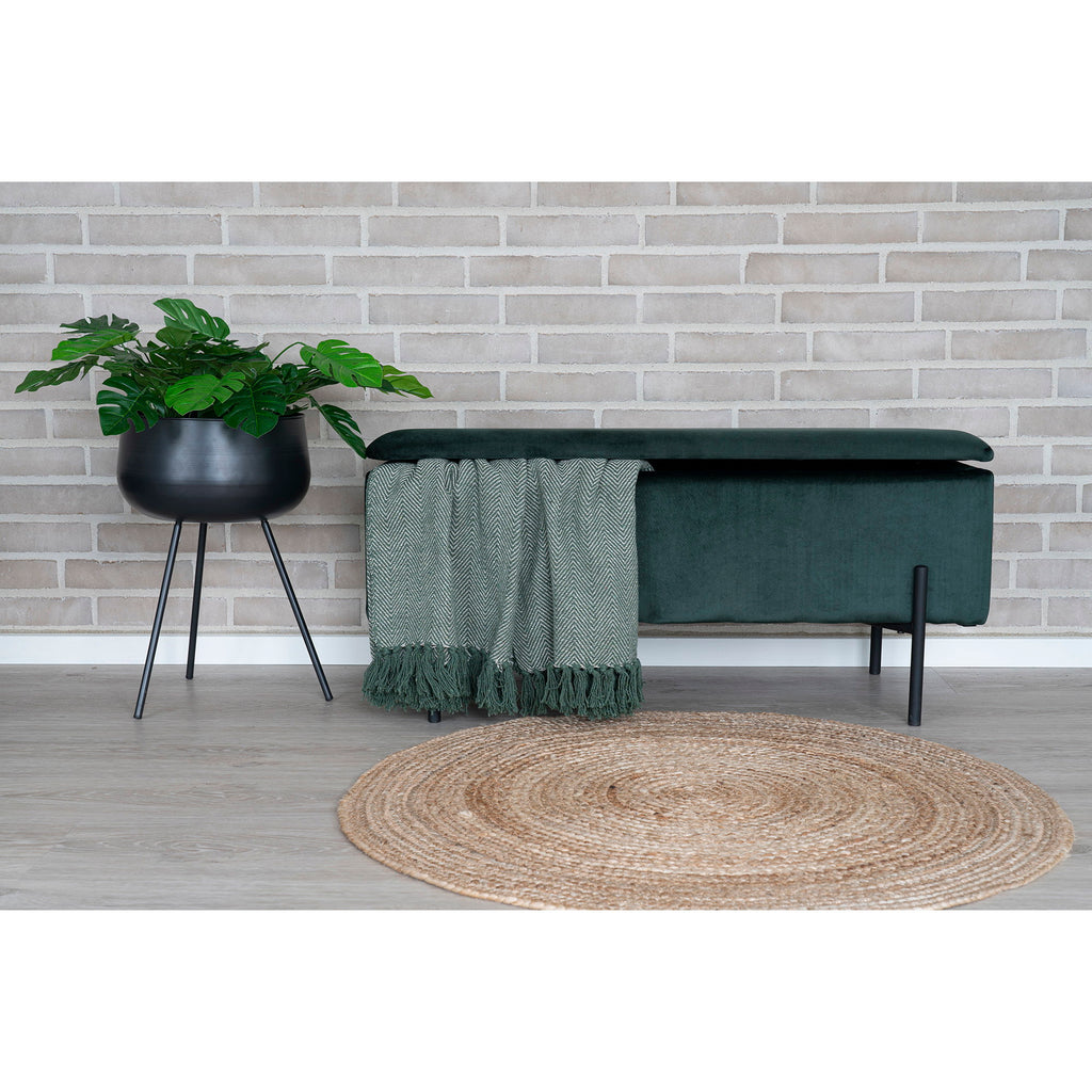 Mynt – Matta i platt jute