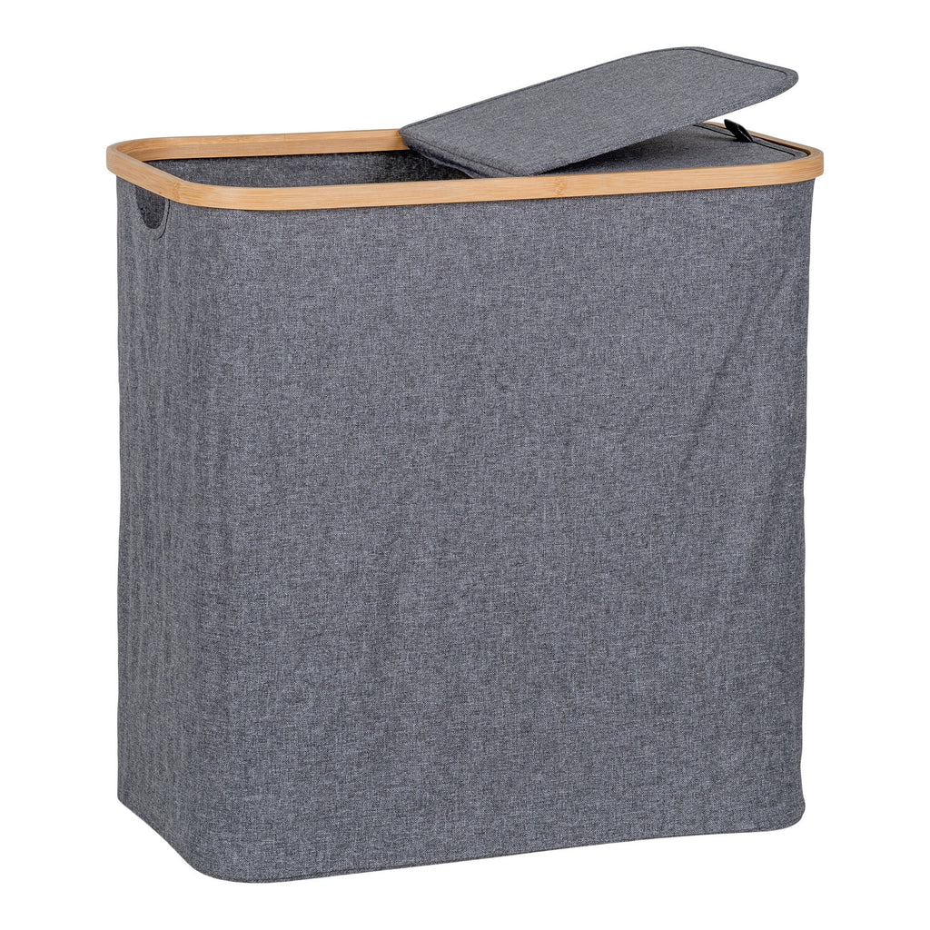 Noto – Tvättkorg i bambu/textil