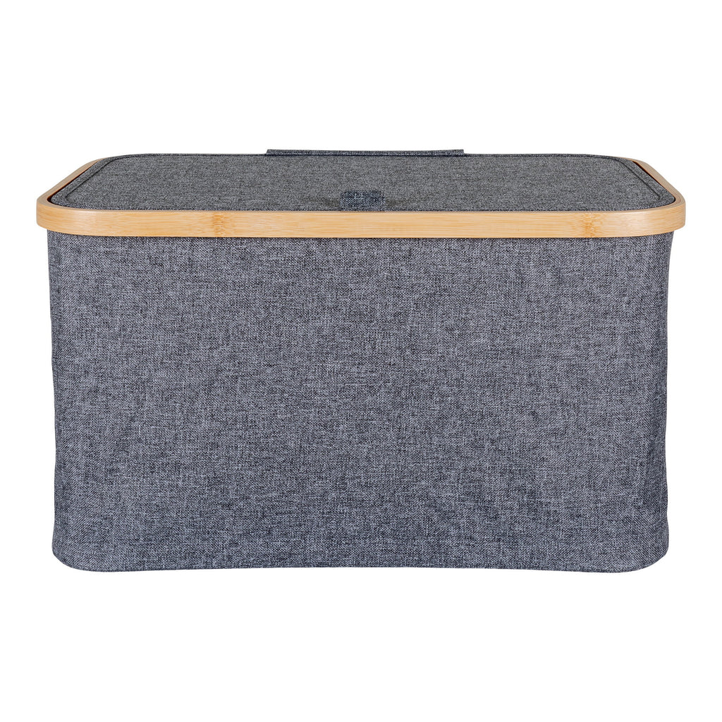 Flanell – Korg i bambu och textil