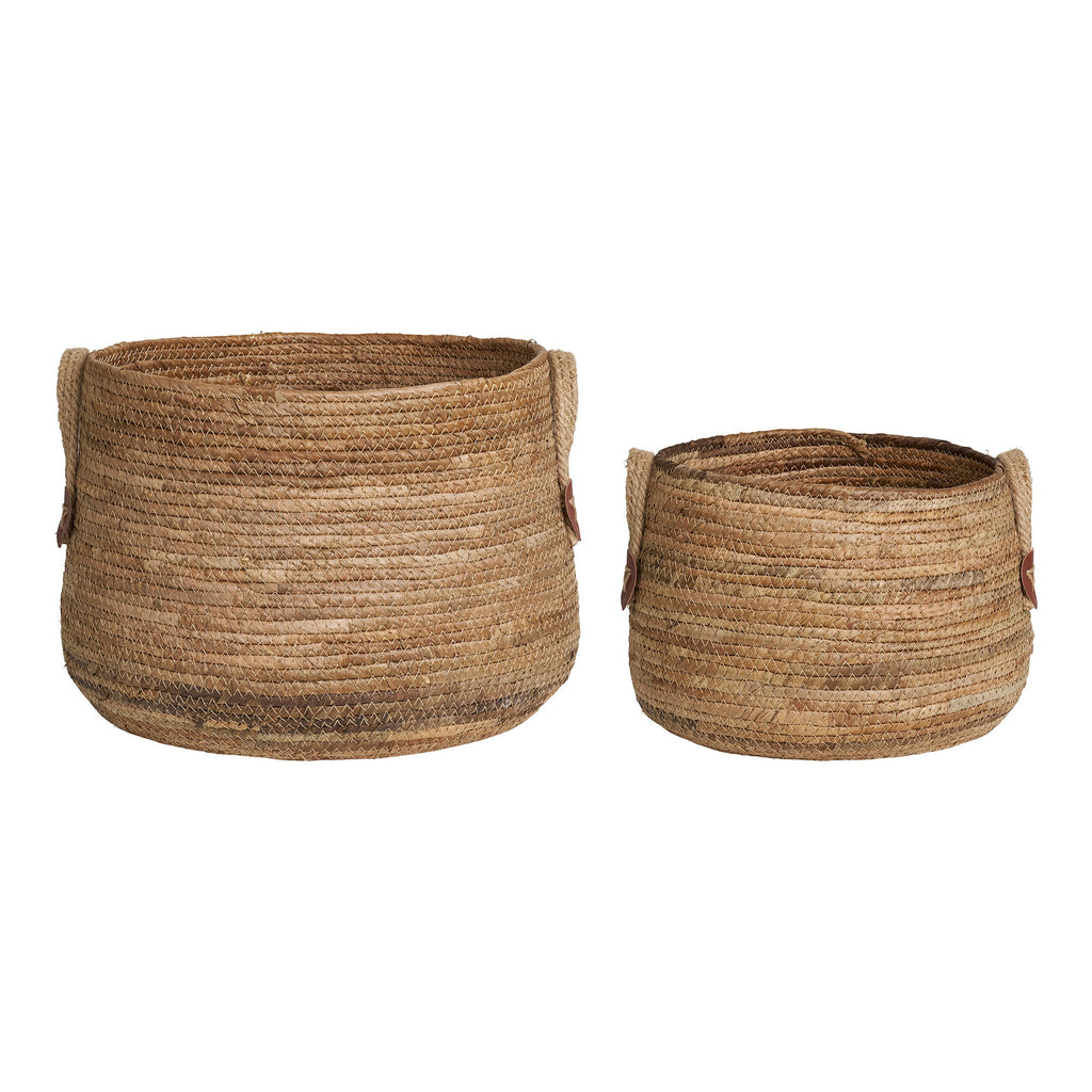 Urna – Korgar i bananblad, set om 2