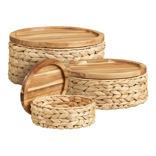 Dosa – Korgar i vattenhyacint, 3-pack