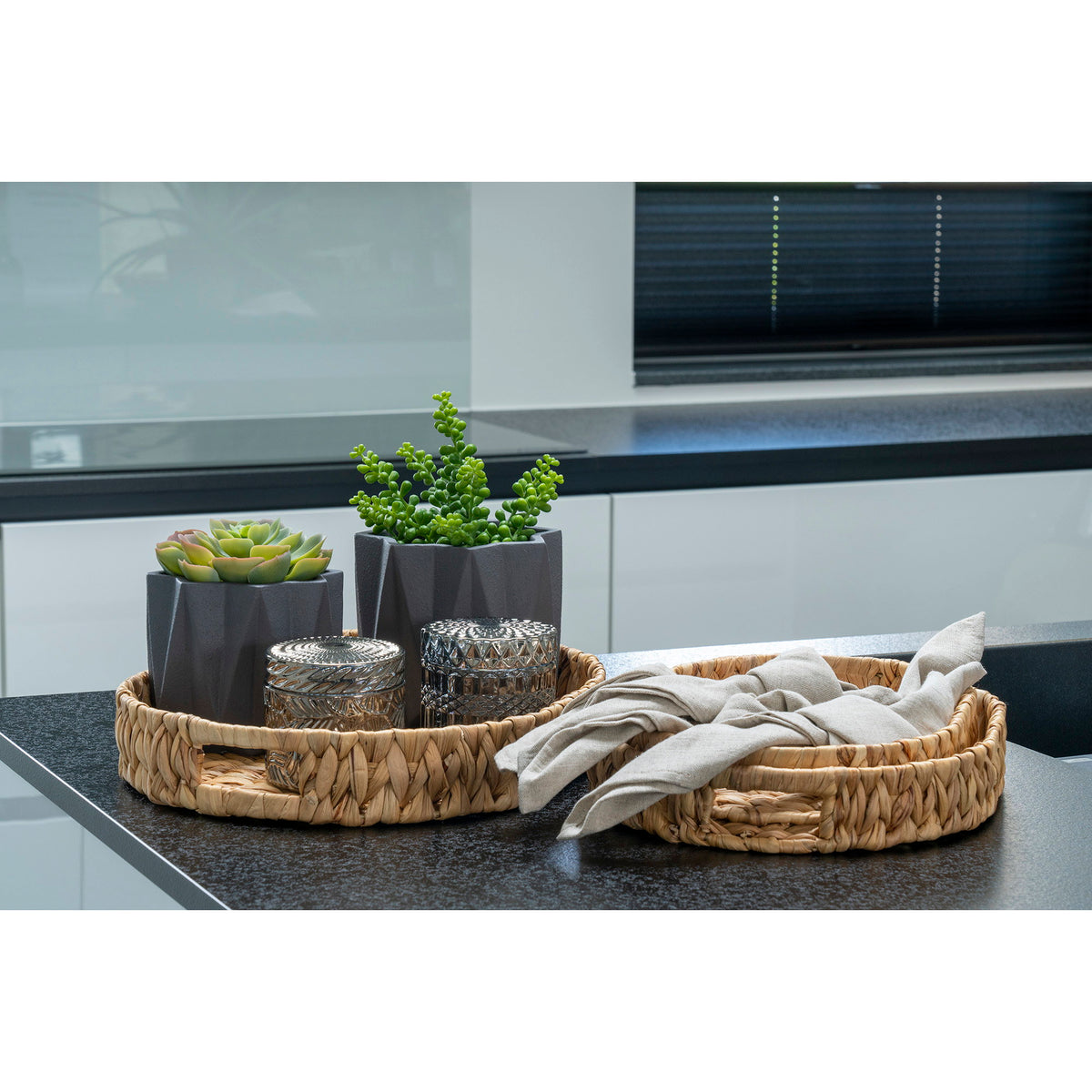 Slipad – burkar i glas, set om 2