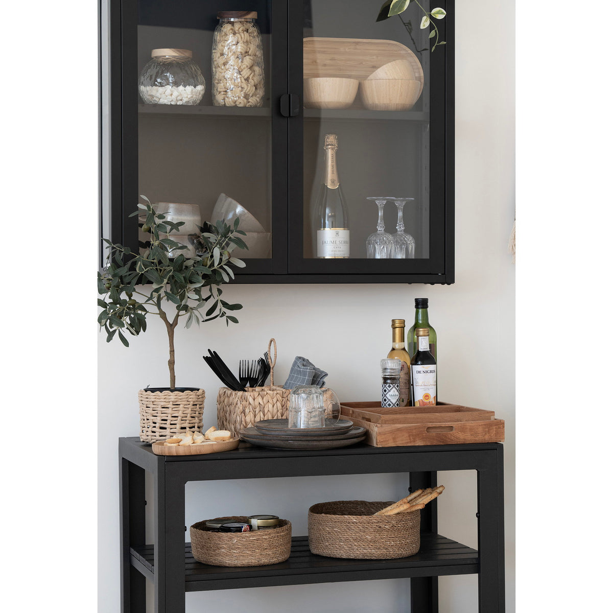 Faro – Brickor i teak, set om 3