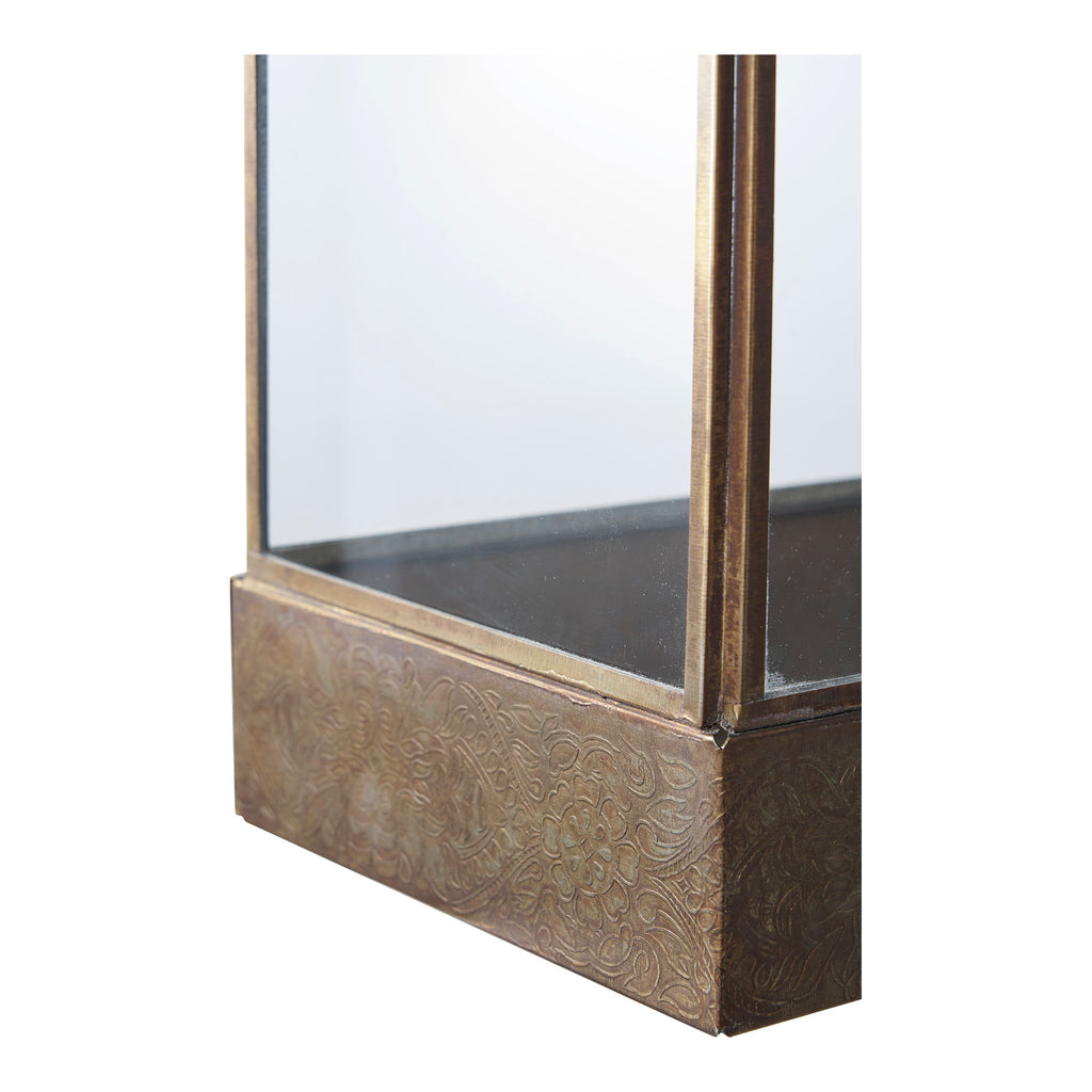 Glans – lykta i metall och glas