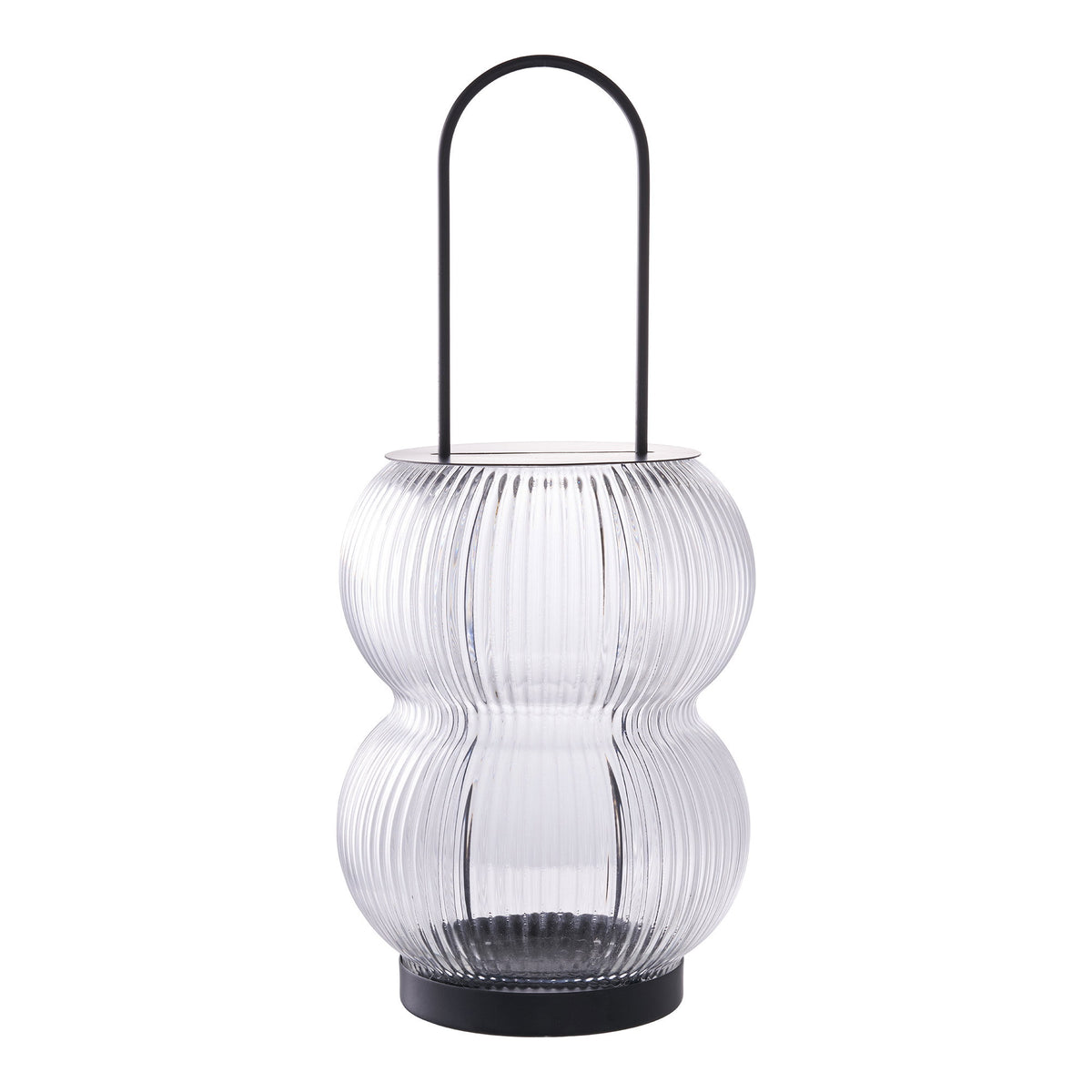Bubbla – lykta i metall och glas