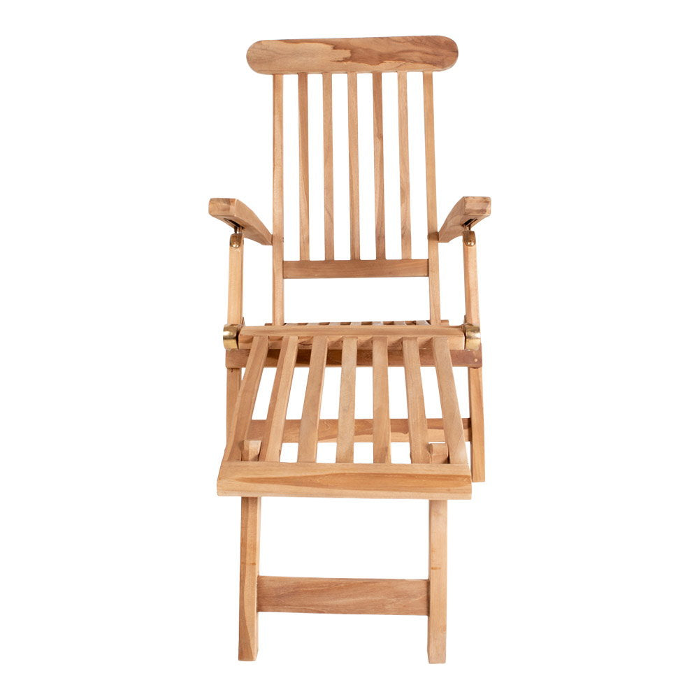 Vilstol – Däckstol i teak