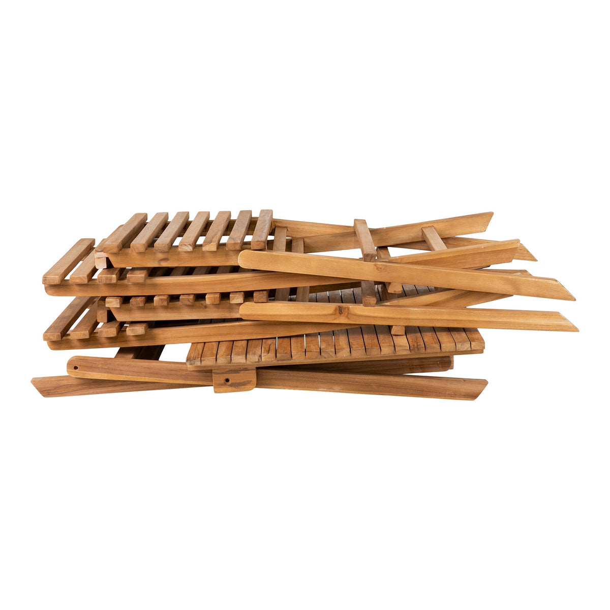 Terrass – caféset i teak, set om 3