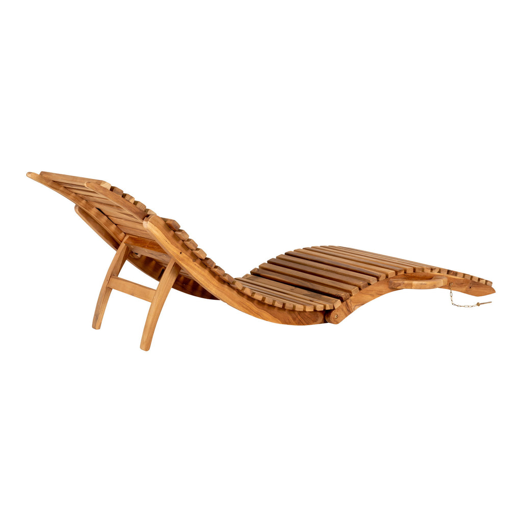 Arrieta – solstol i teak, natur