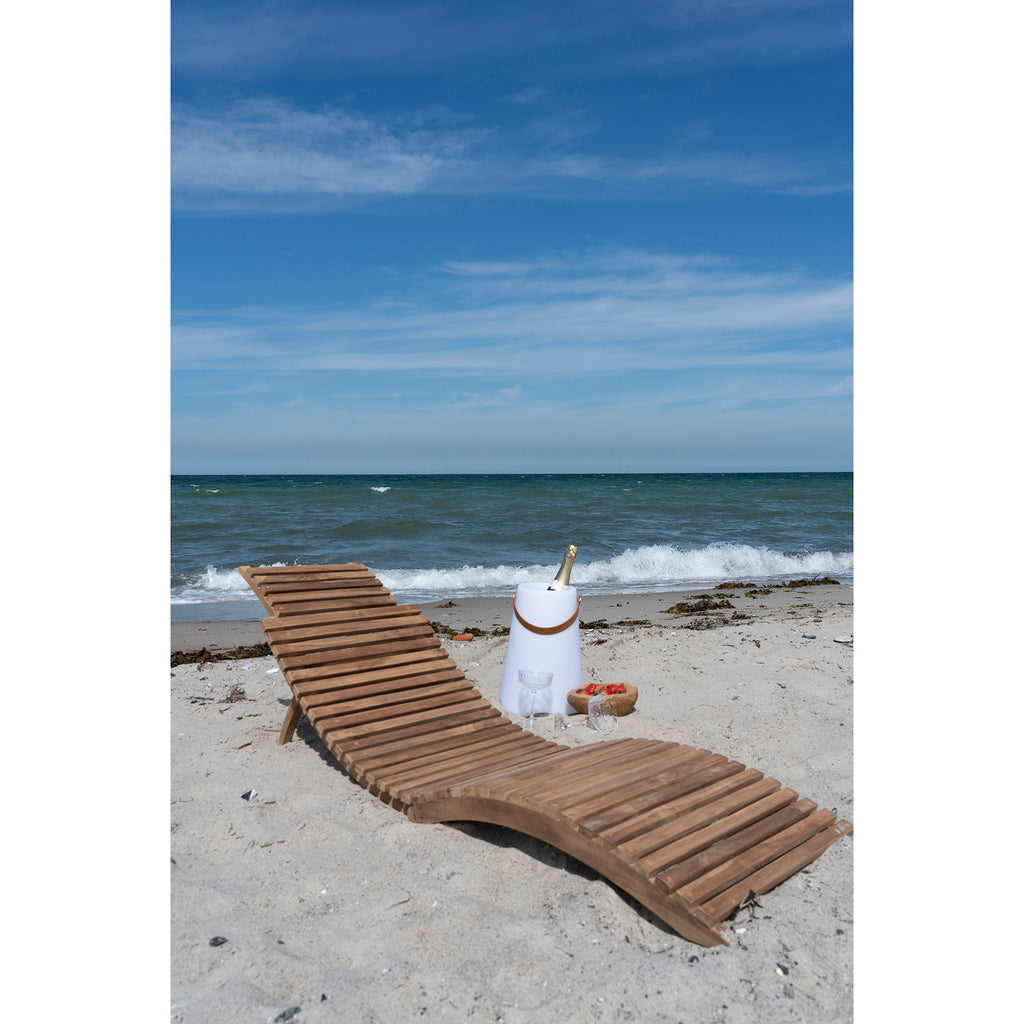 Arrieta – solstol i teak, natur