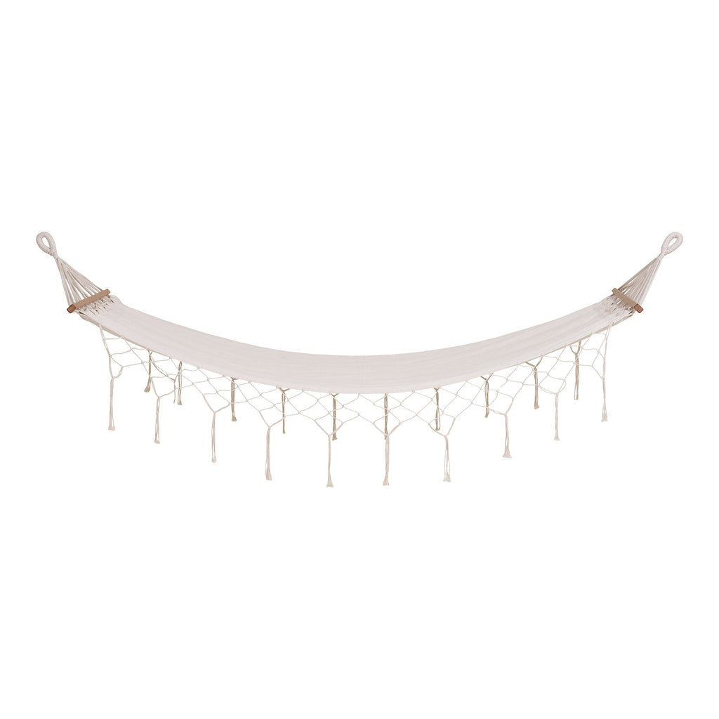 Edessa Hammock - Hängmatta, polyester/bomull, lärk, offwhite