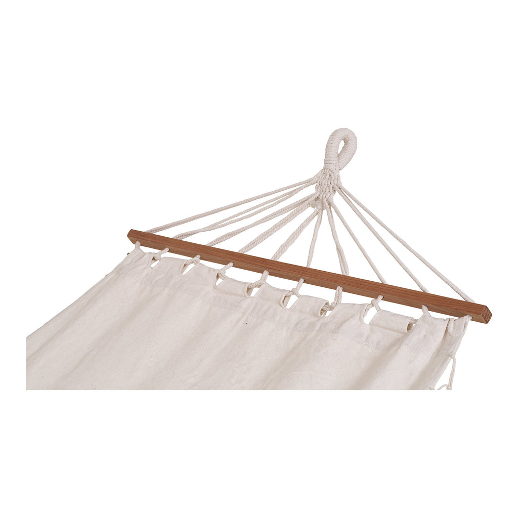 Edessa Hammock - Hängmatta, polyester/bomull, lärk, offwhite