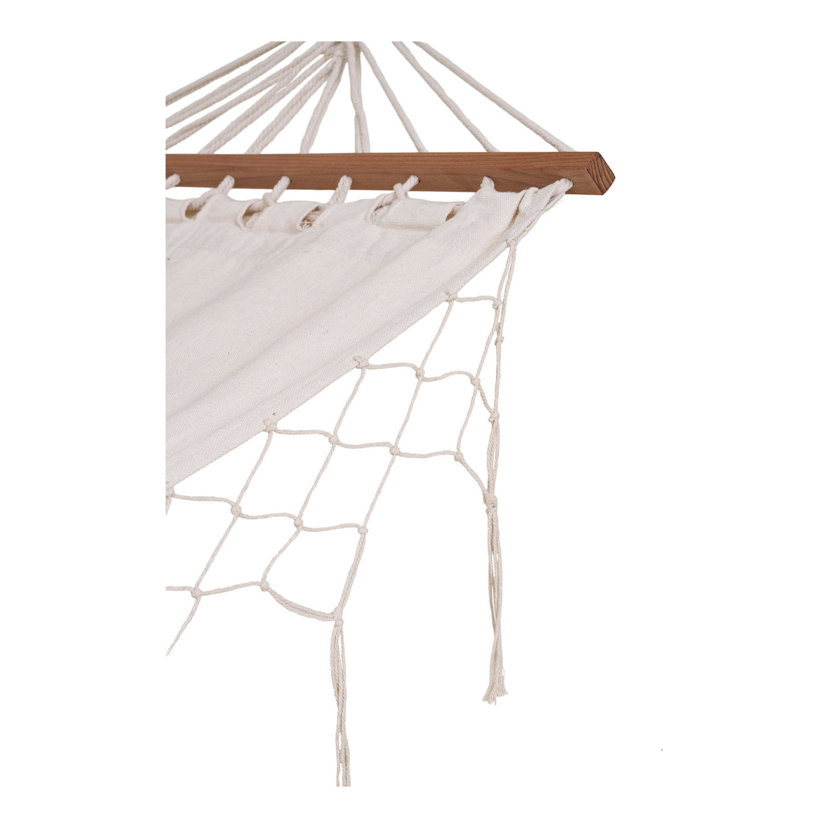 Edessa Hammock - Hängmatta, polyester/bomull, lärk, offwhite